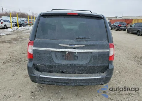 2012 Chrysler Town & Country Touring L z USA, uszkodzony, nr VIN 2C4RC1CG9CR362870